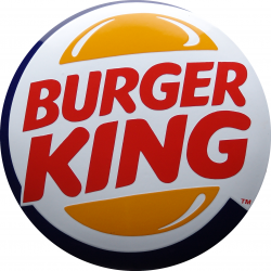 Burger King enamel advertising sign