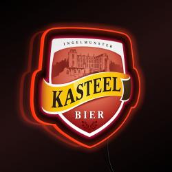 Kasteelbier illuminated sign